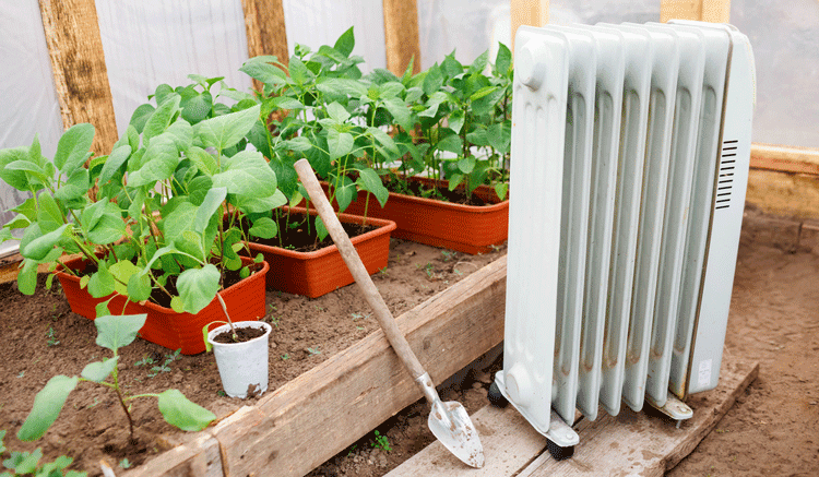 Greenhouse heater