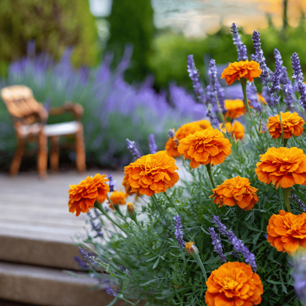 Repelling plants in gardens