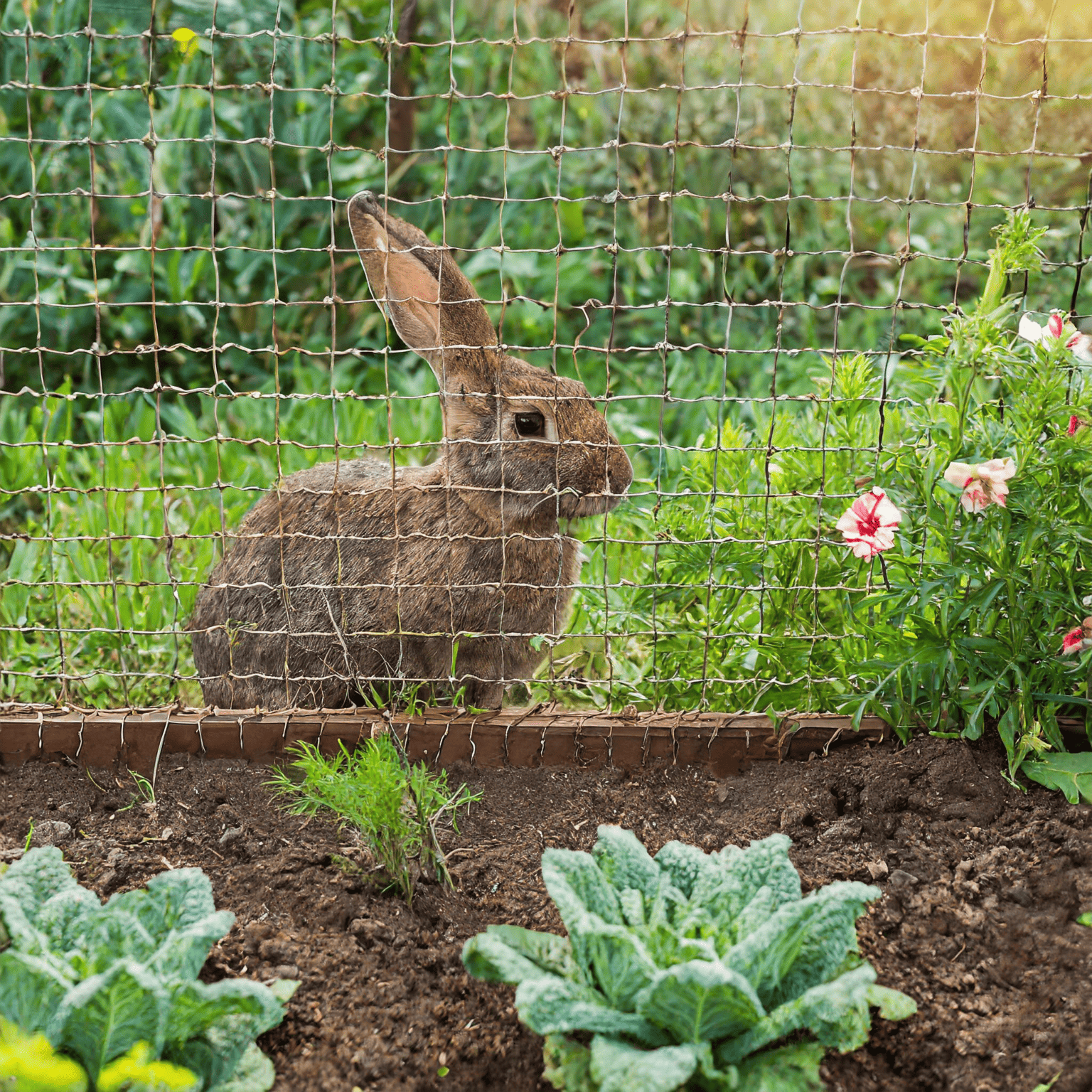 Effective Rabbit Fencing 6 Ways to Stop Your Garden from Being Eaten By Rabbits | Bigger Garden