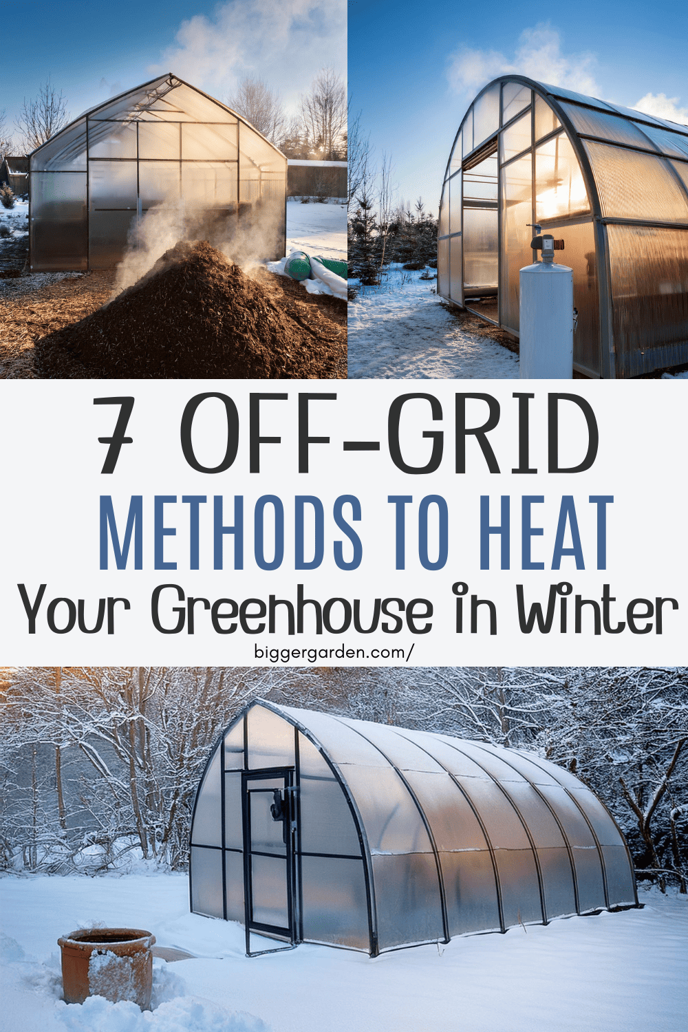 Natural Heating 7 Off-grid Methods To Keep Your Greenhouse Warm Without Electricity ...