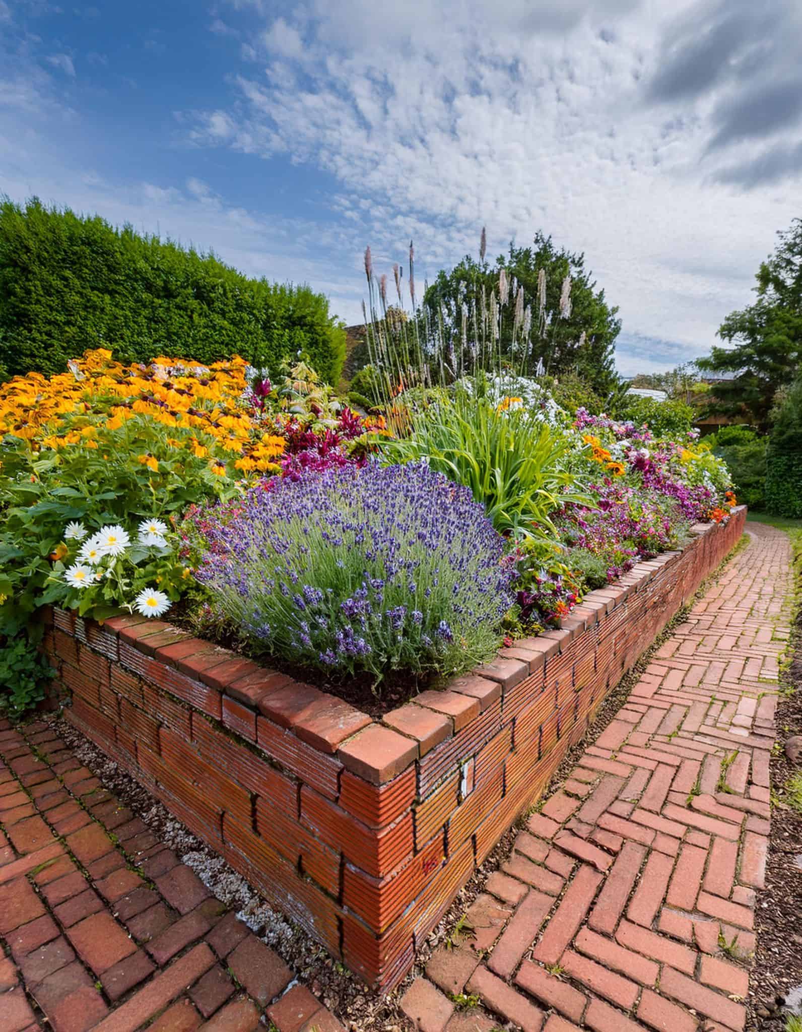 Raised Brick Flower Garden 16 Front Yard Flower Bed Ideas For A