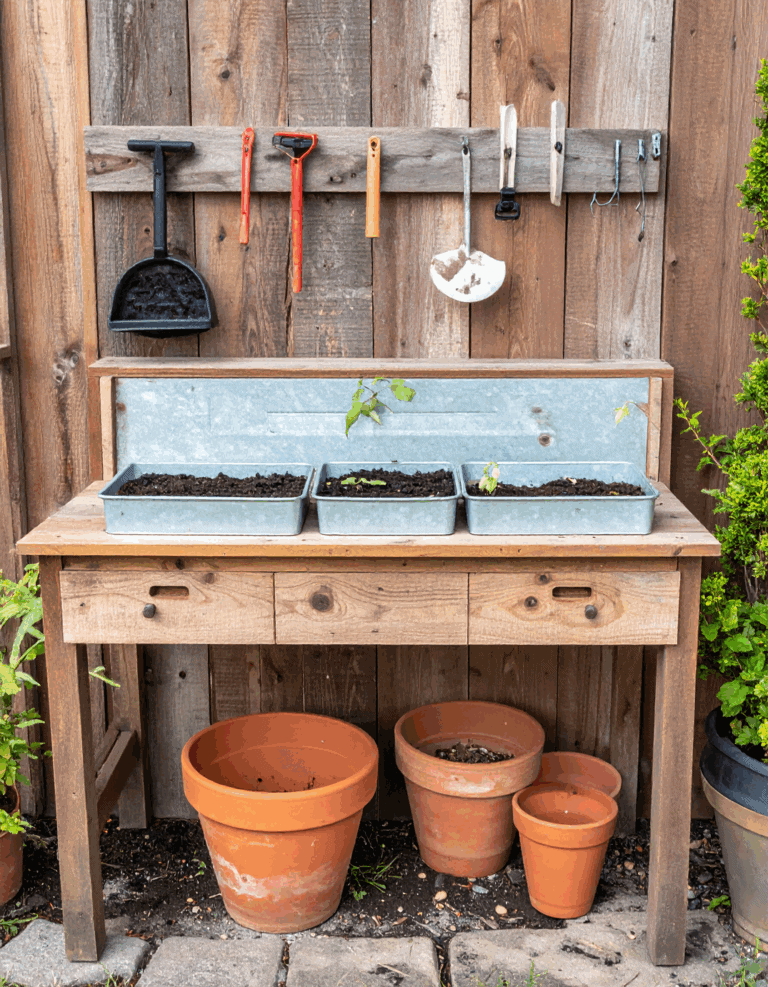 Visual Reference: 12 Unique Potting Stations You Can Create At Home