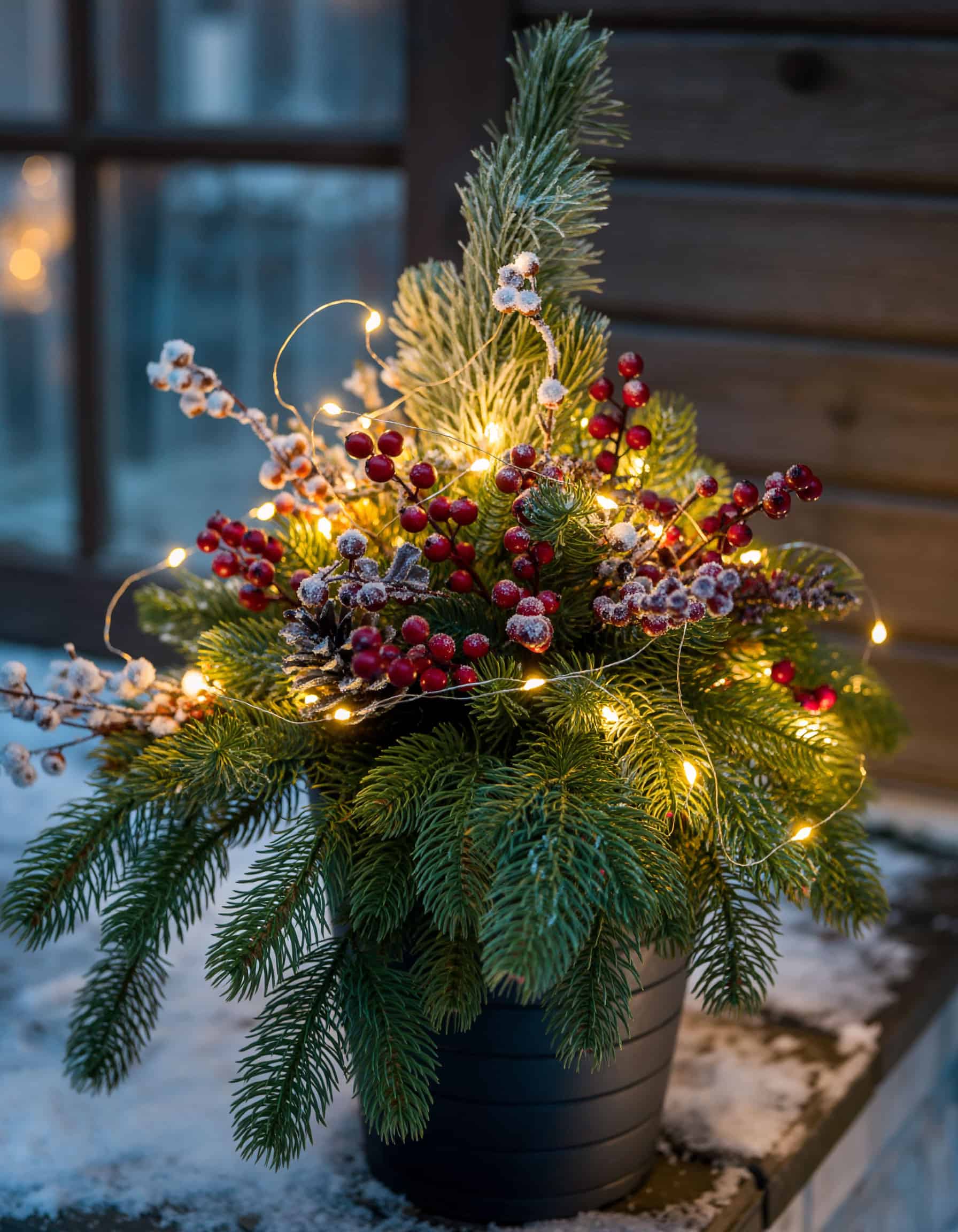 Christmas planter1