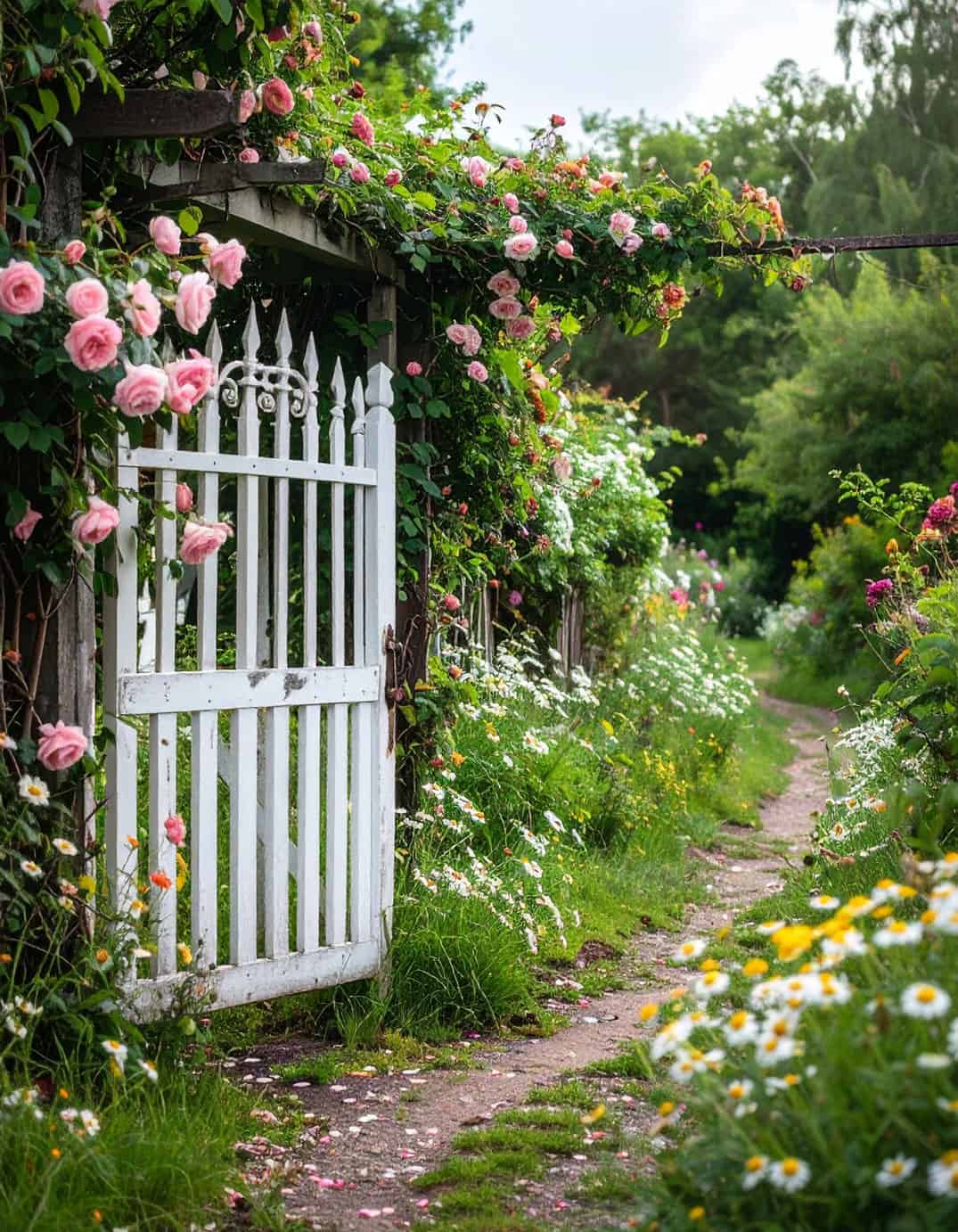 Shabby Chic fence