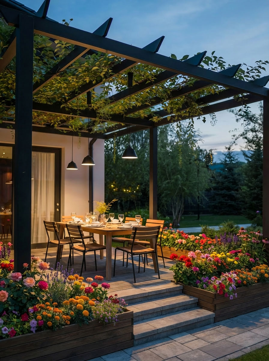 17 Pergola lights