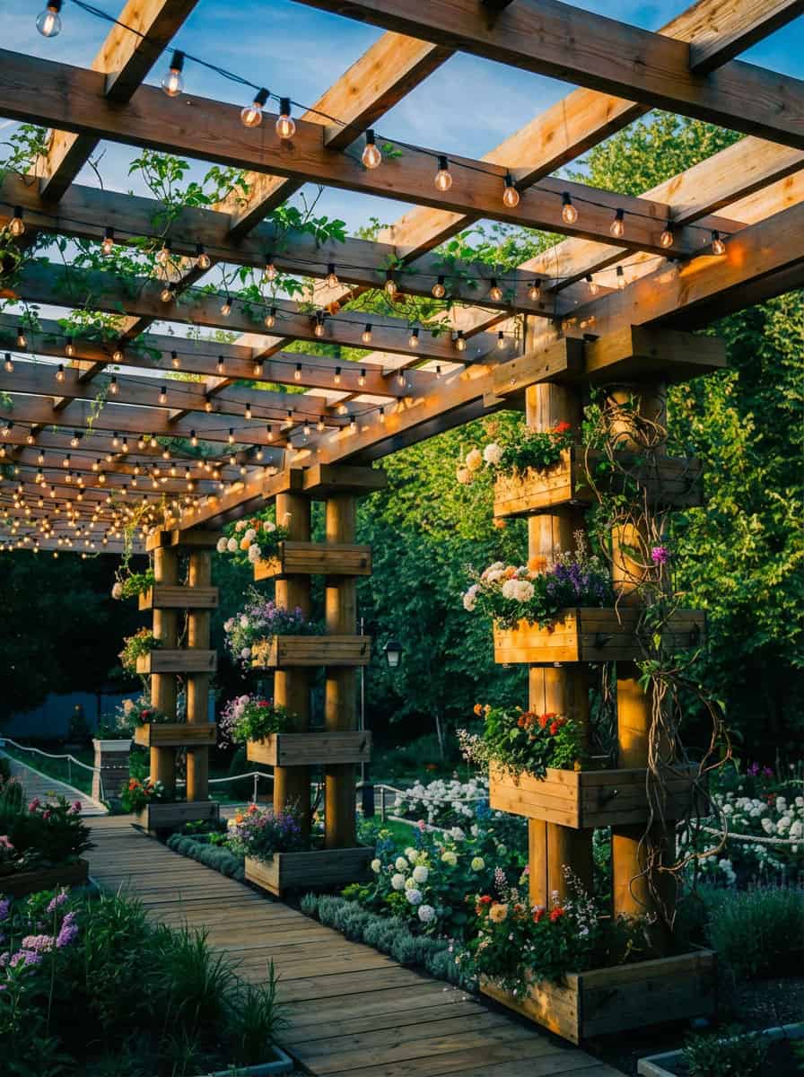 18 Pergola lights