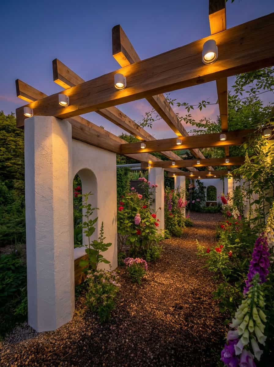 2 Pergola lights