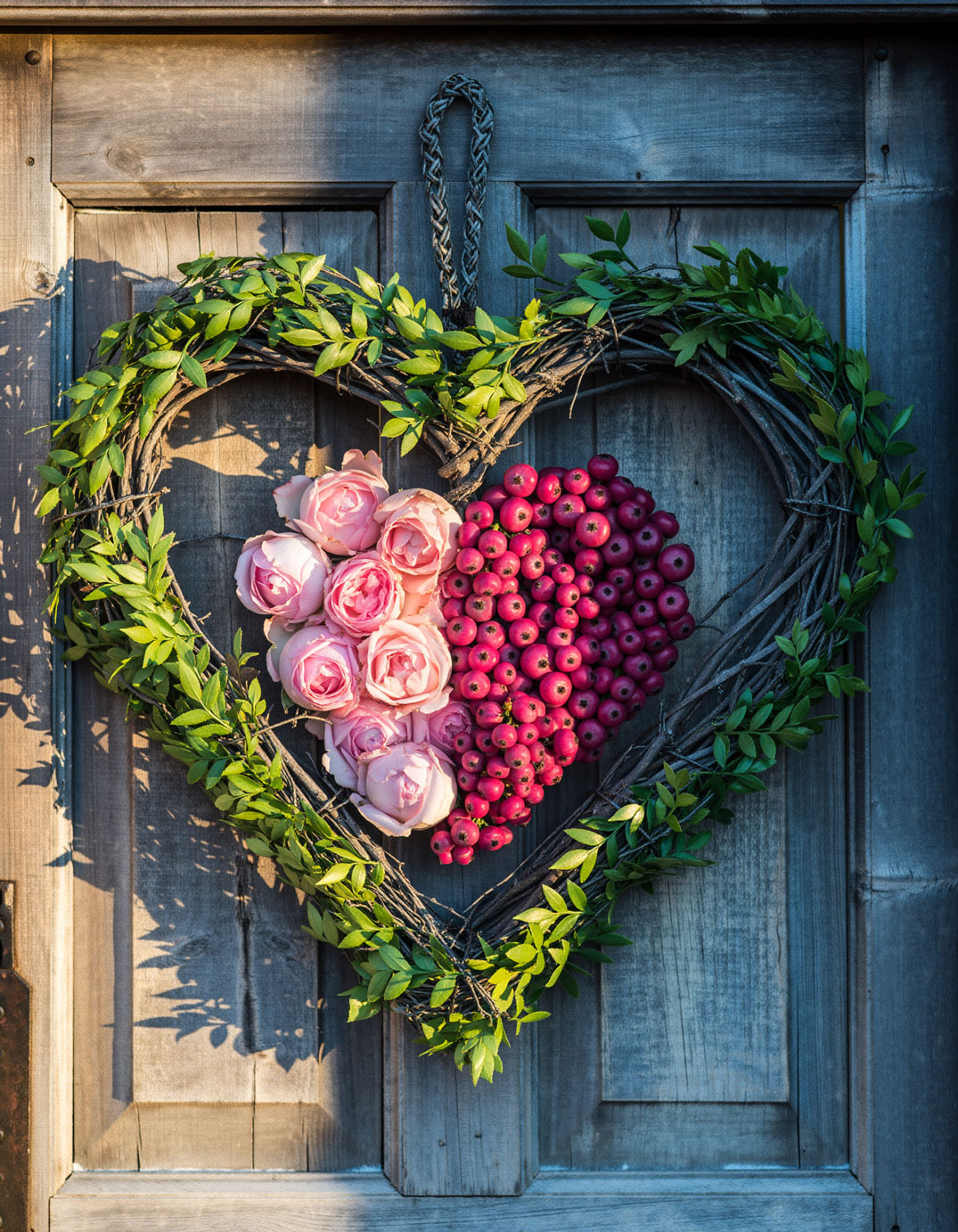 15 Floral Outdoor Wreaths for Valentine’s Day
