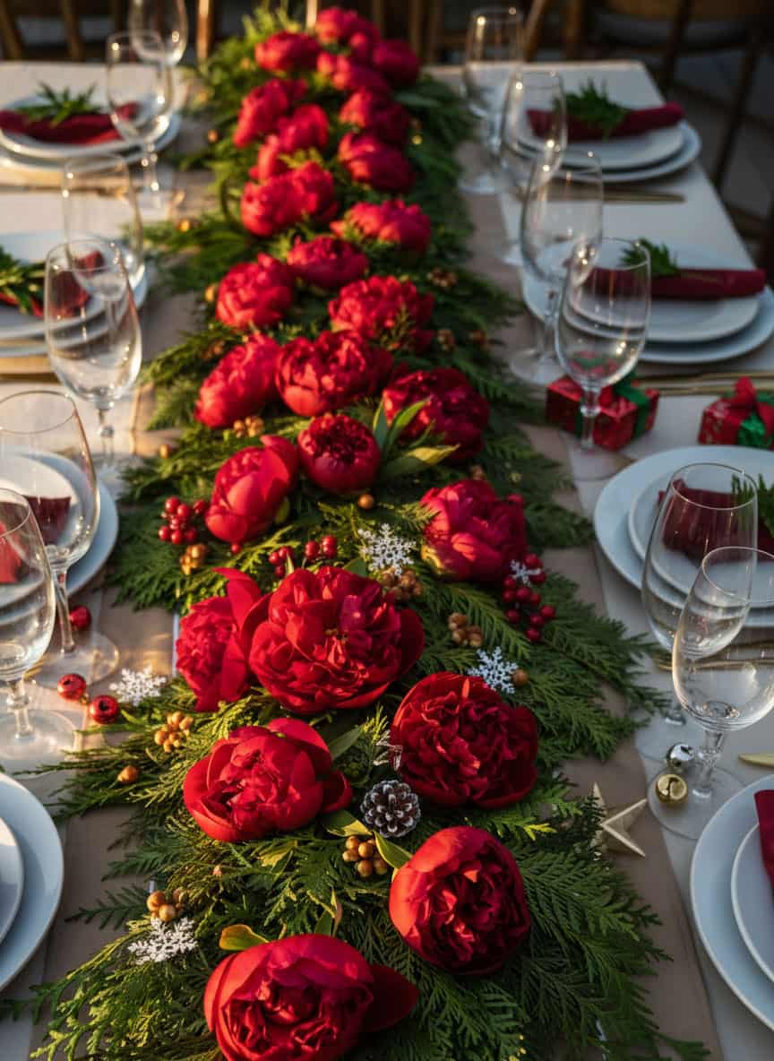 3 christmas centerpiece