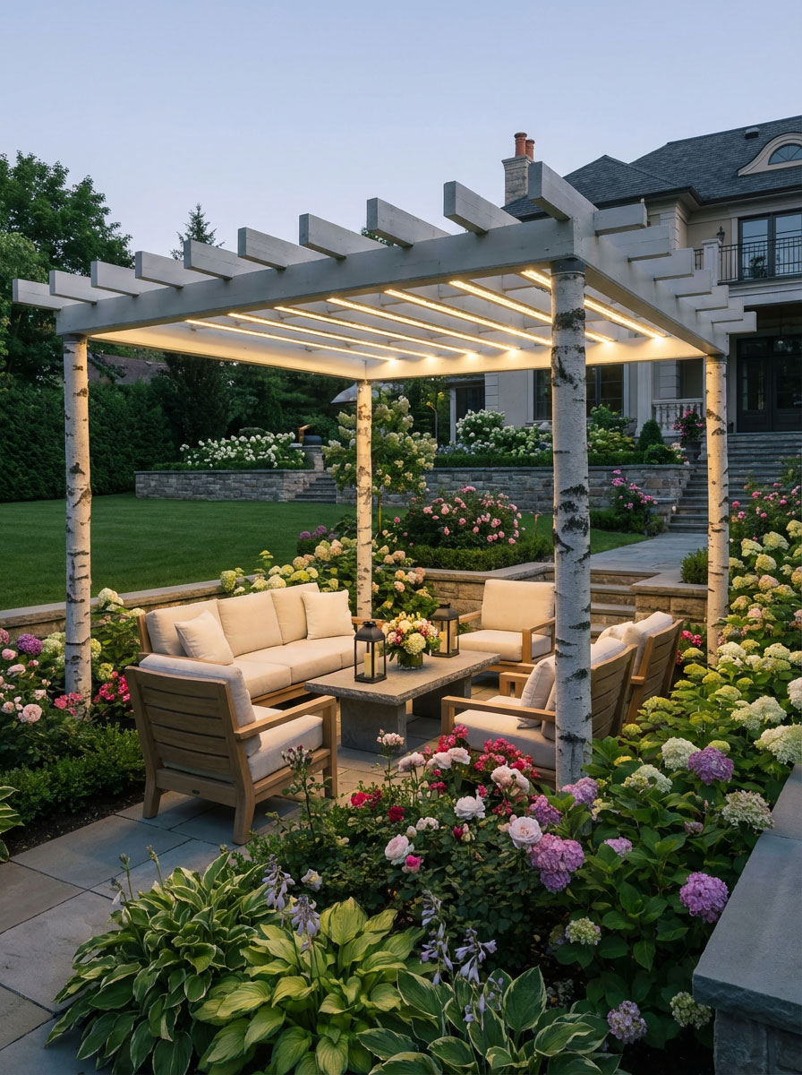 6 Pergola lights