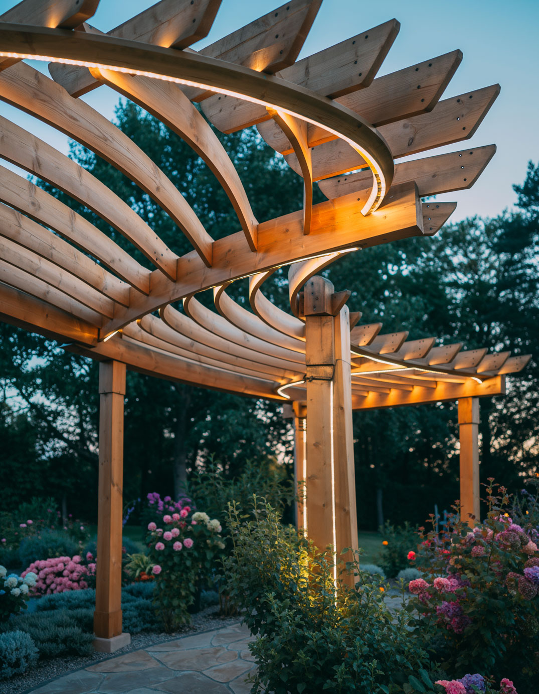 7 Pergola lights