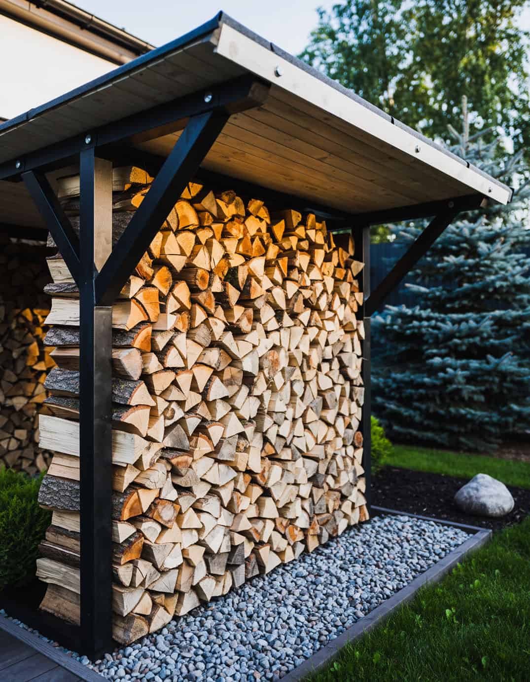 15 Firewood storage