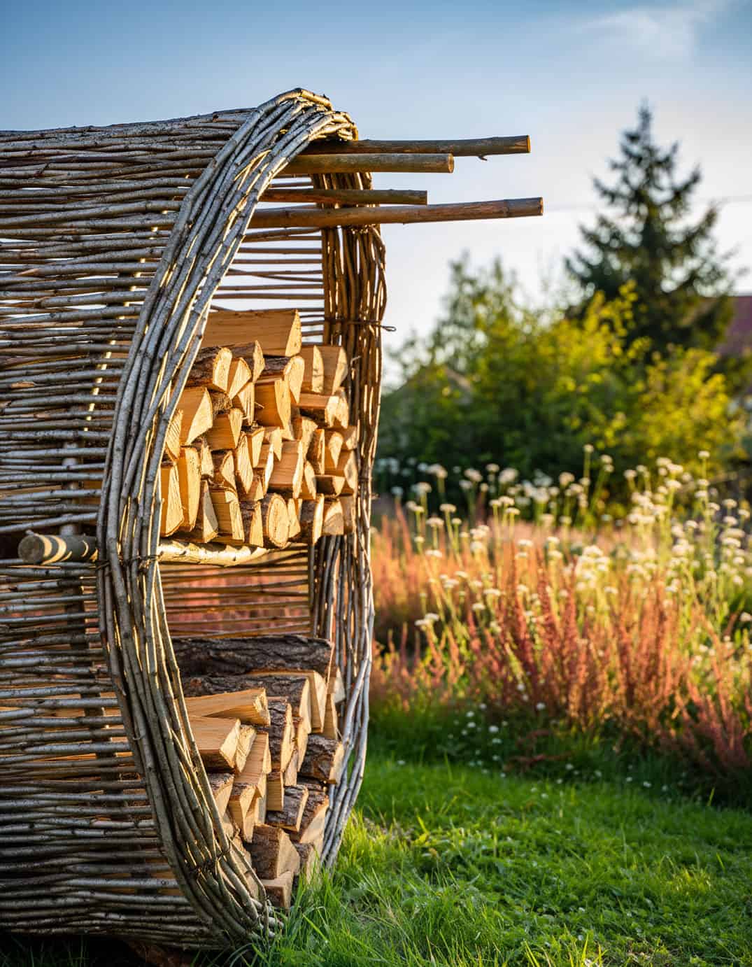 17 Firewood storage