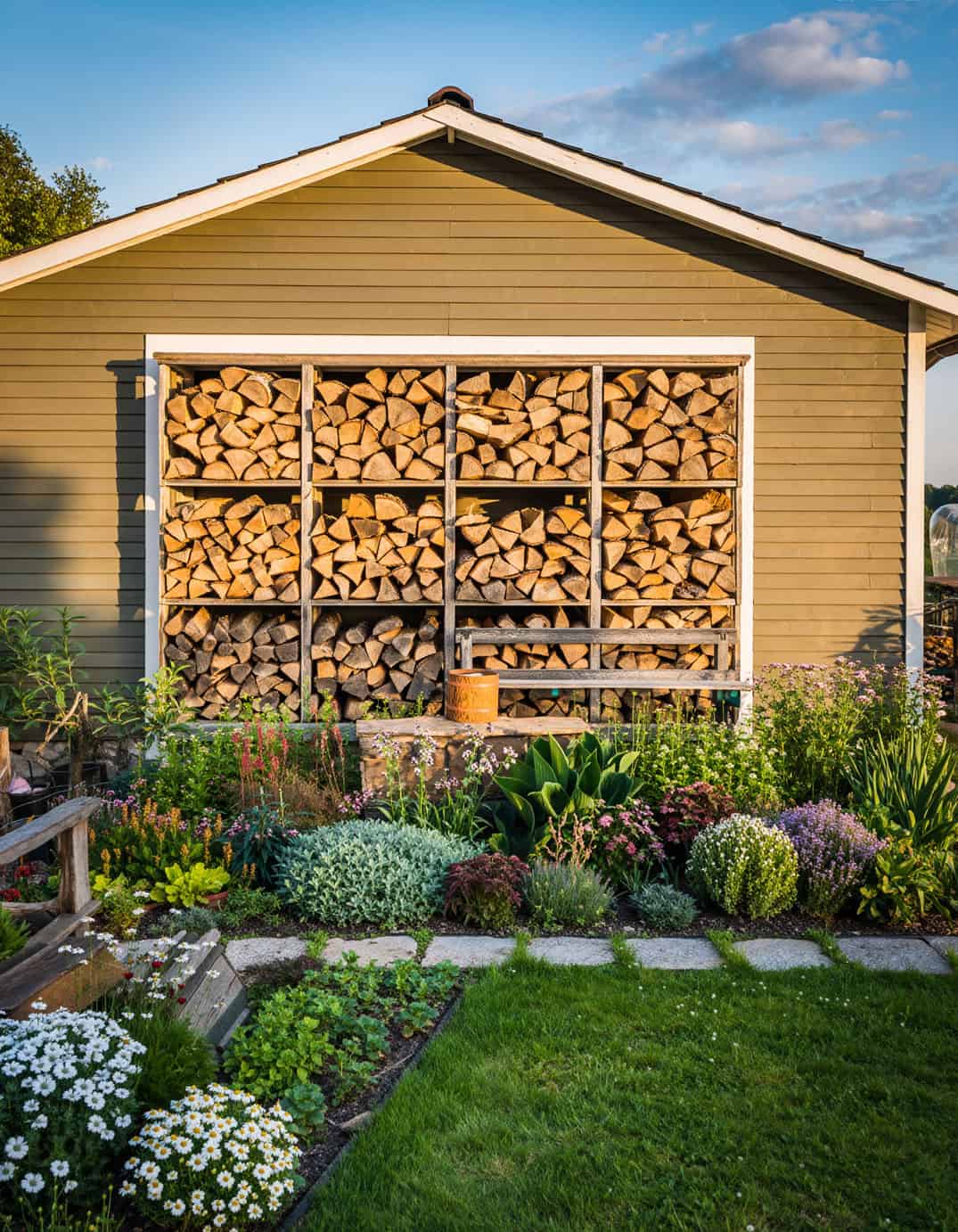 18 Firewood storage