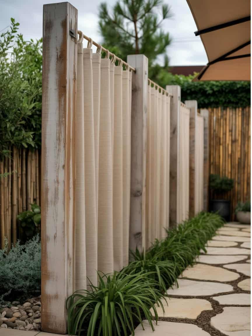 18 Pergola Privacy Wall