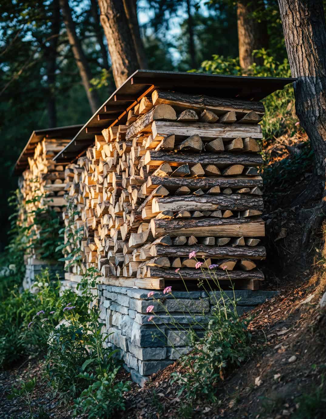 19 Firewood storage
