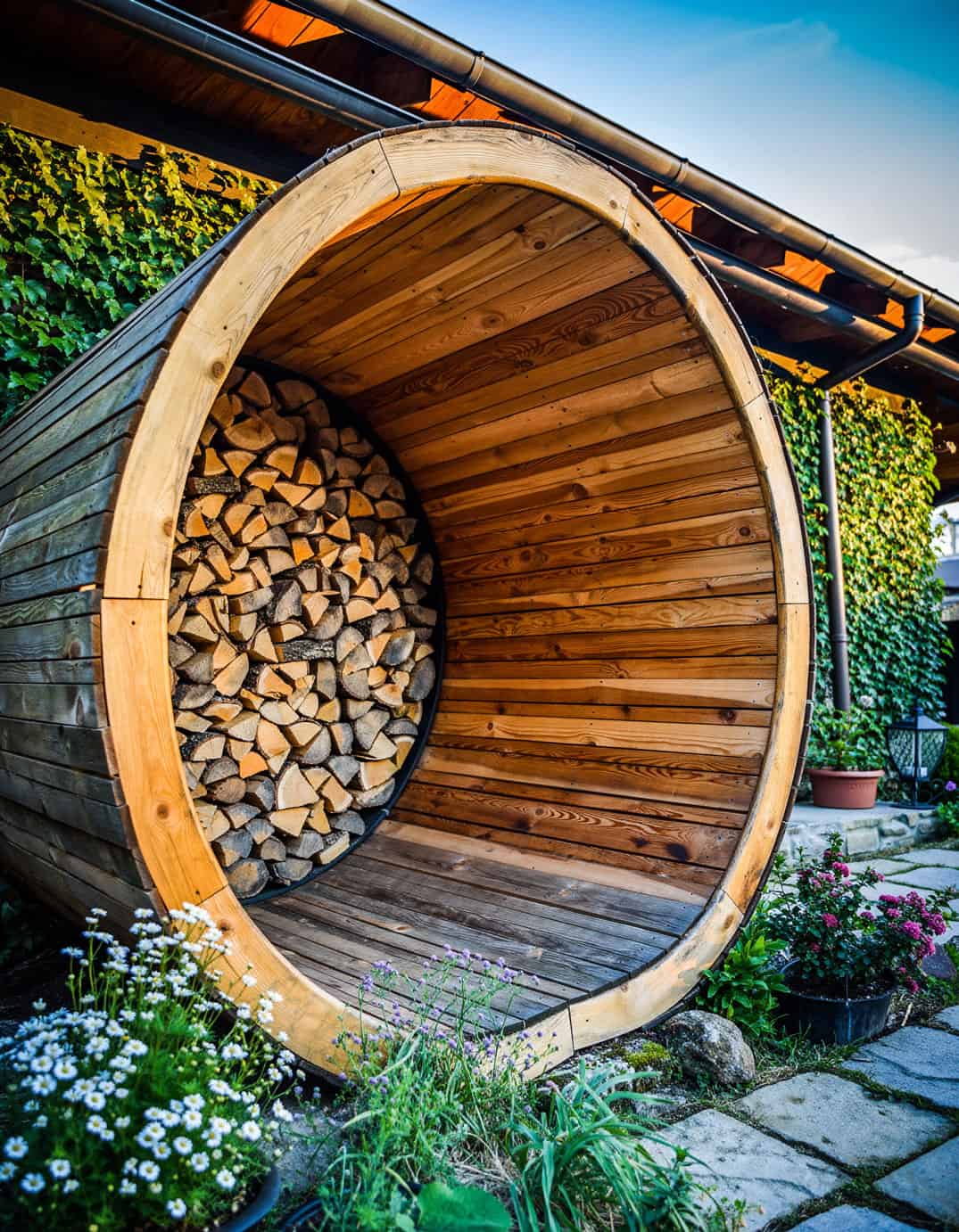 5 Firewood storage