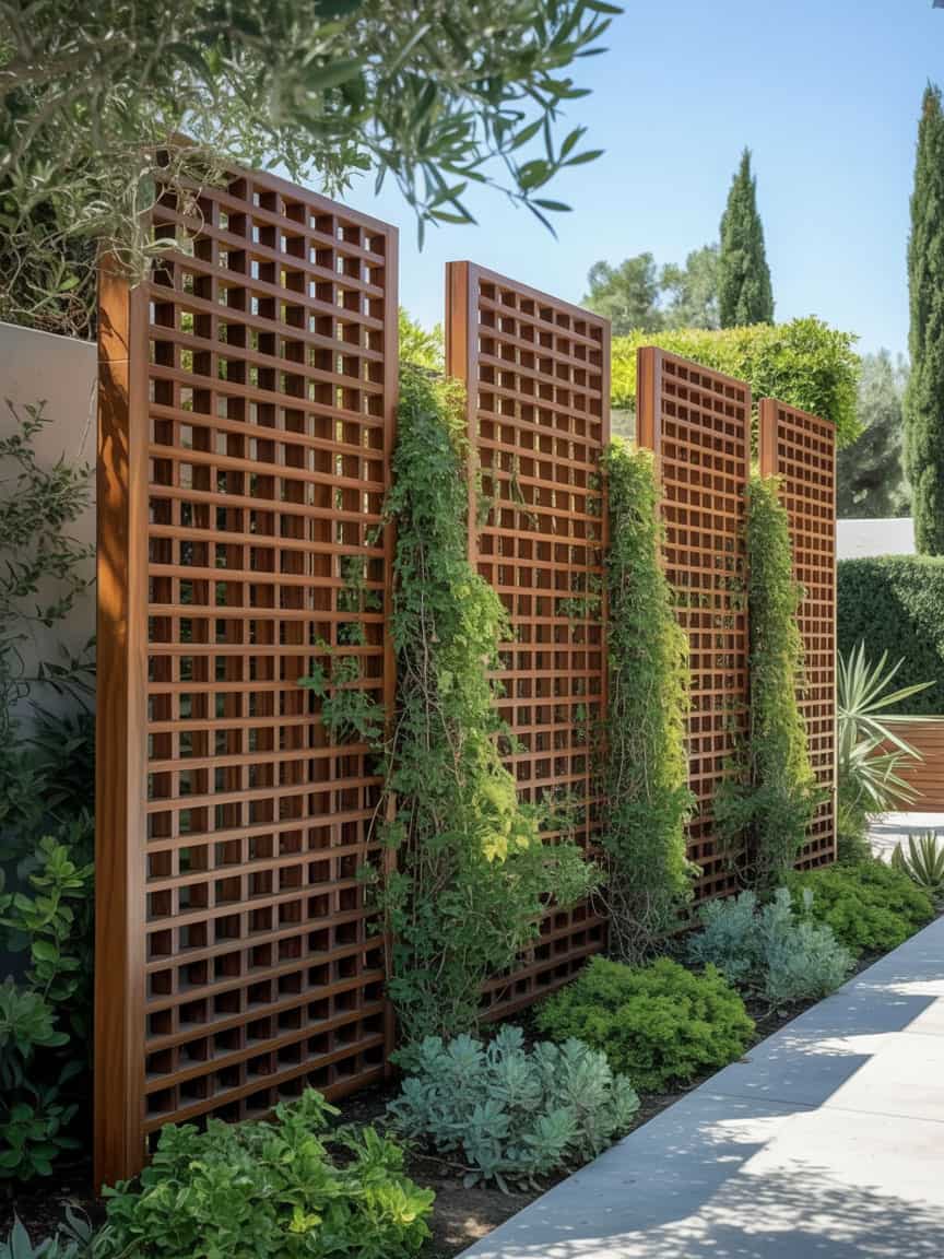 5 Pergola Privacy Wall