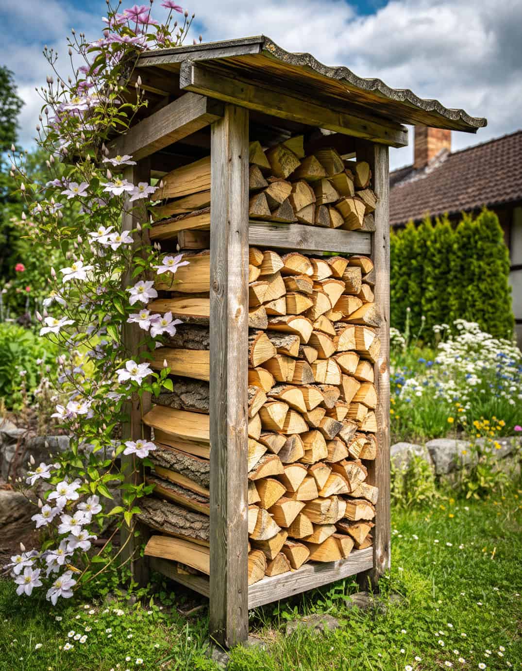 7 Firewood storage