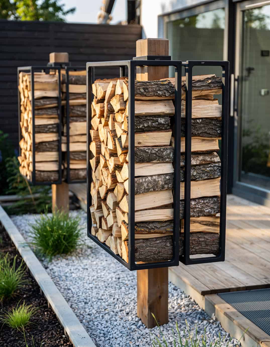 8 Firewood storage