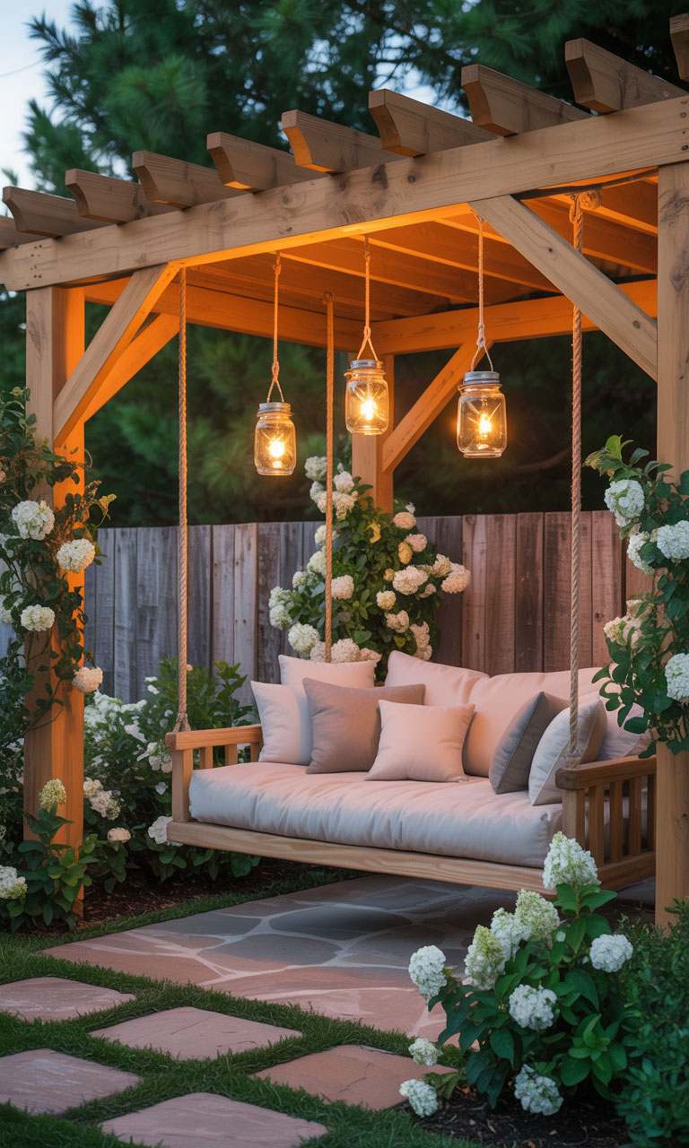 Pergola reading nook 3