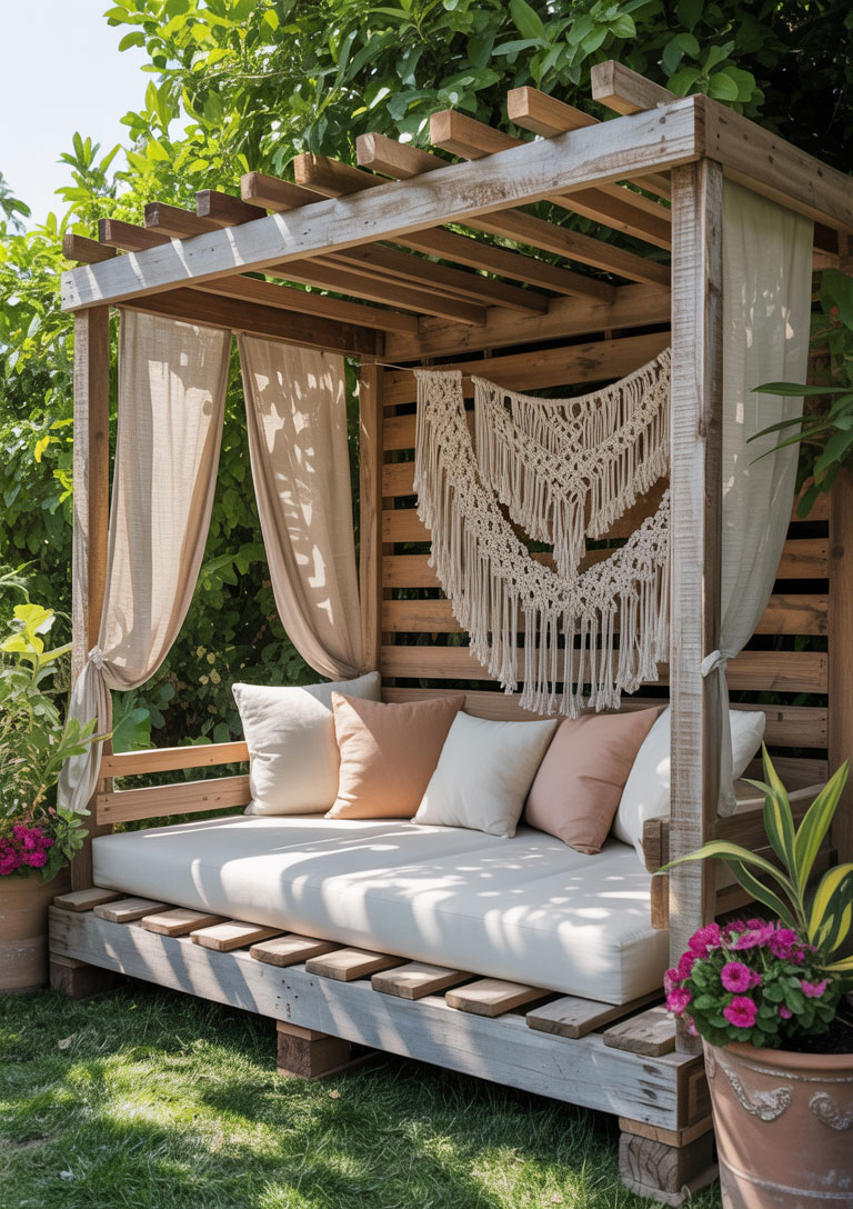 Pergola reading nook 6