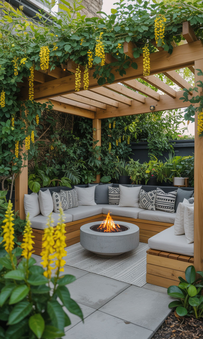 Pergola reading nook 8