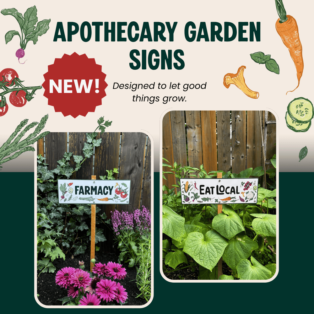 Bigger Garden Shop signs