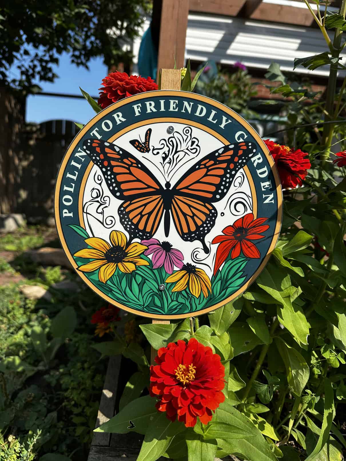 Pollinator Garden Sign