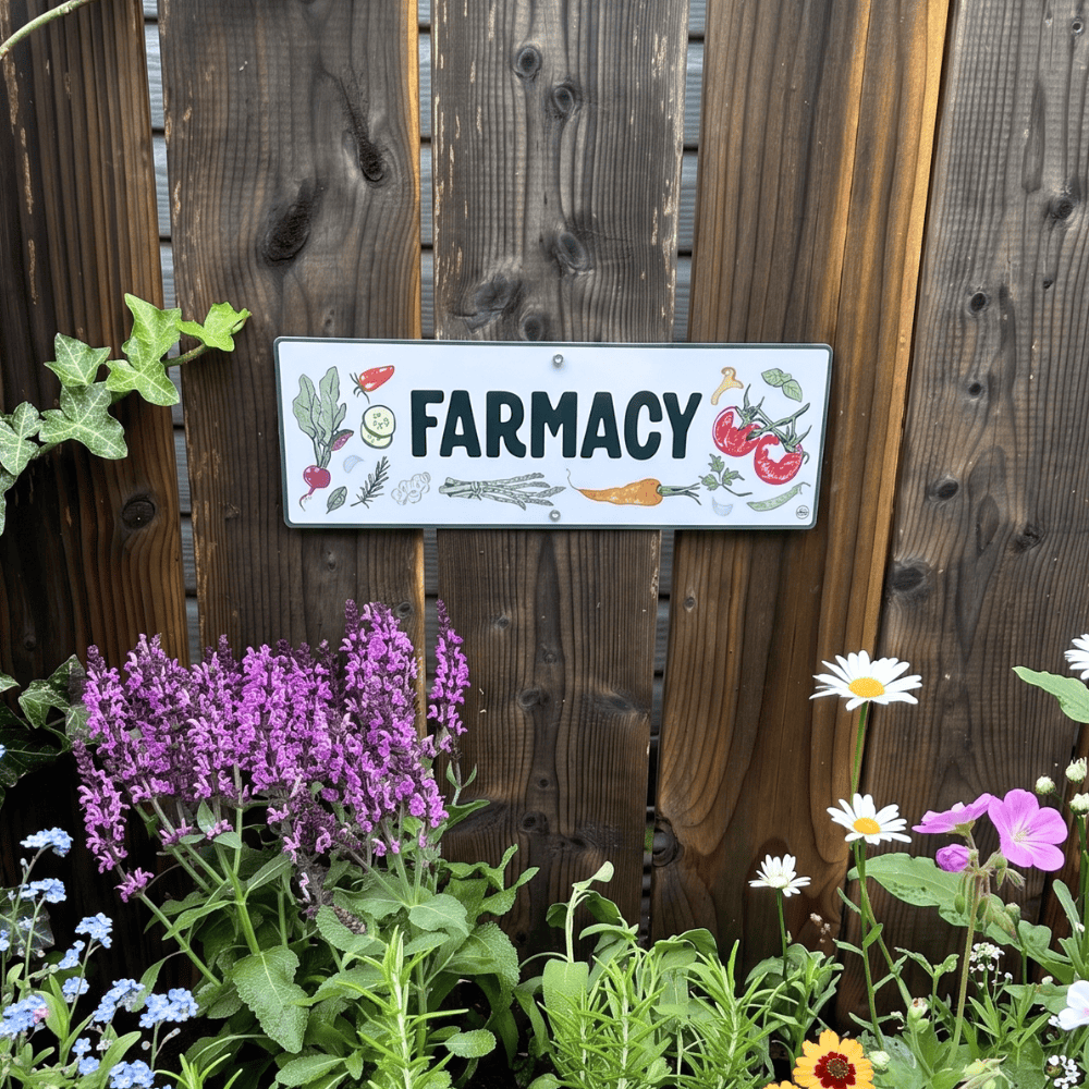 Farmacy Herb Garden Sign