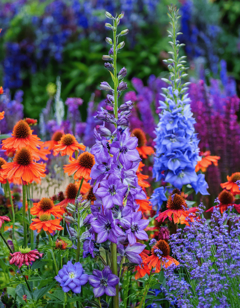 The Best Neighbors for Delphiniums: 8 Companion Plants for a Perfect Border