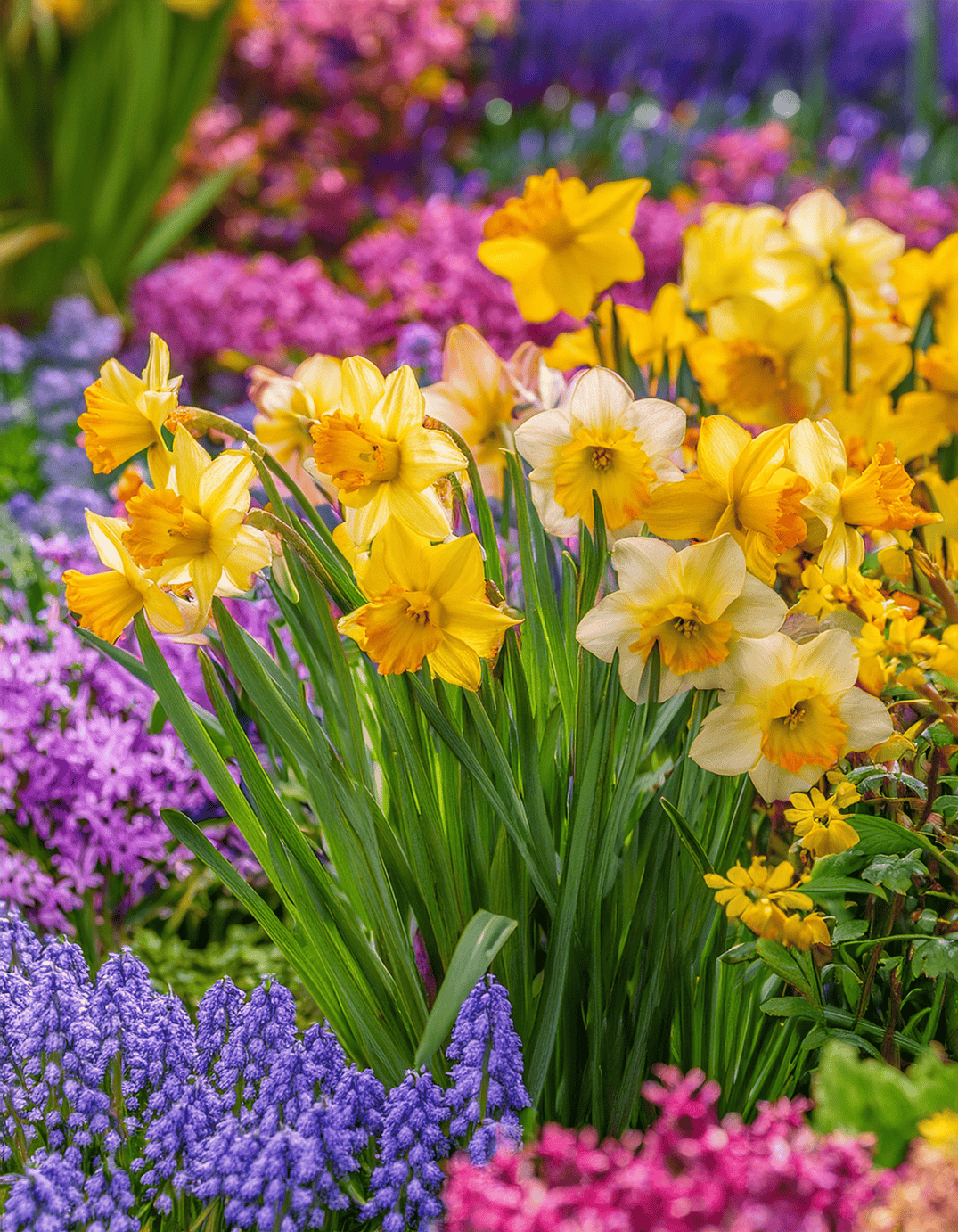 Daffodil and creeping