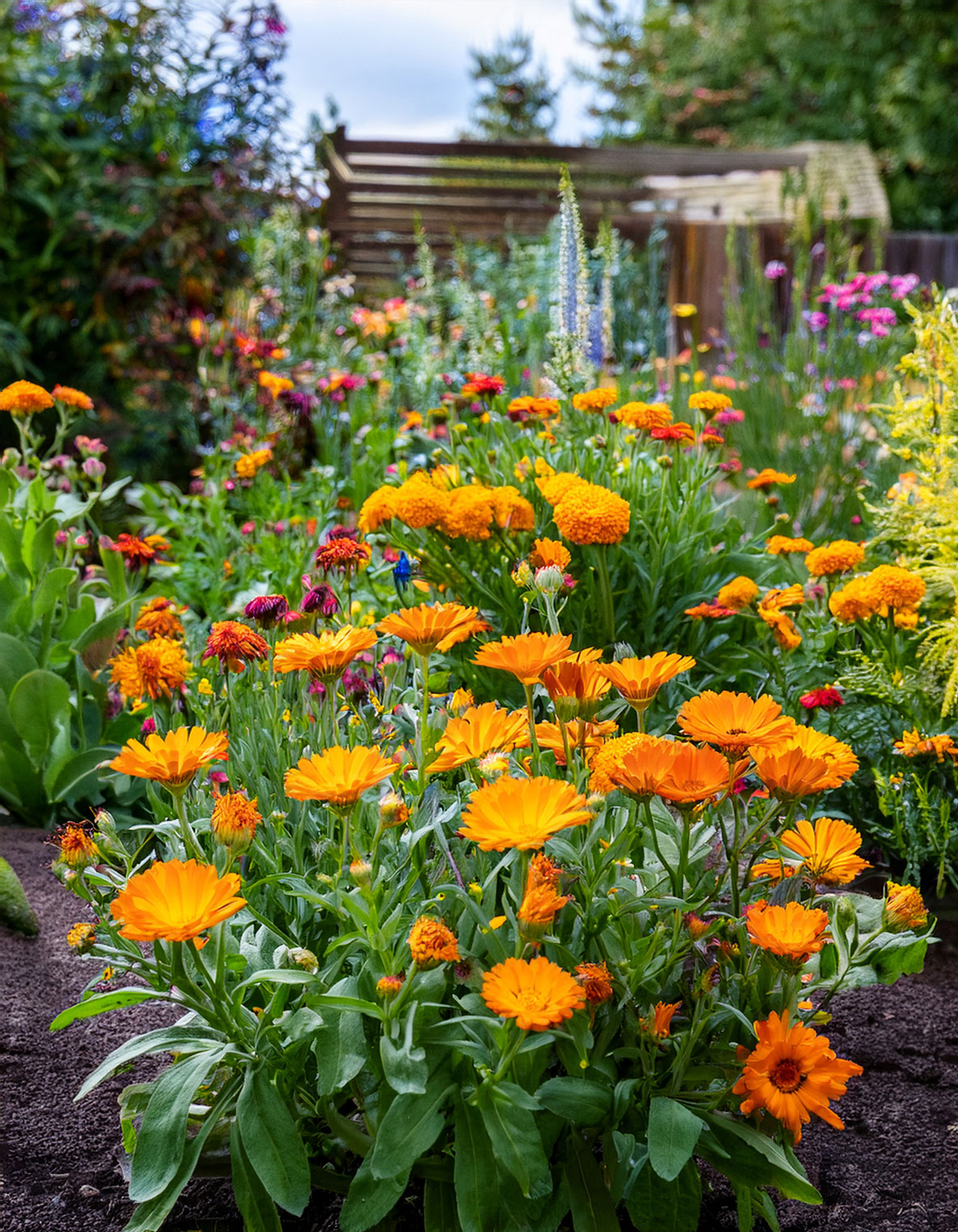 Calendula flowers